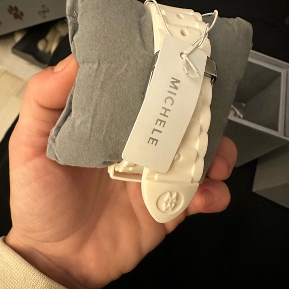 Michele White Ceramic Watch - Picture 5 of 10